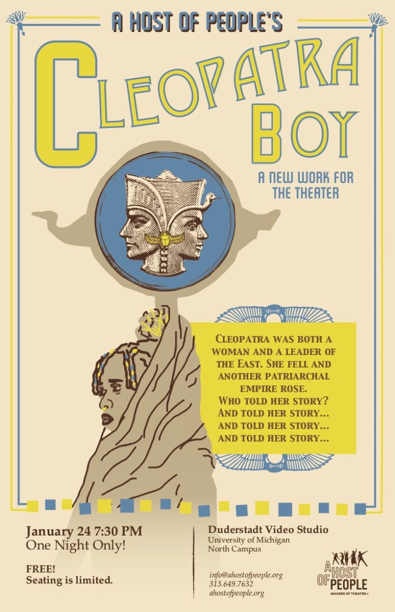 Cleopatra Boy Play Poster