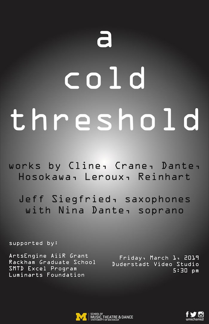 poster for the event "A Cold Threshold"