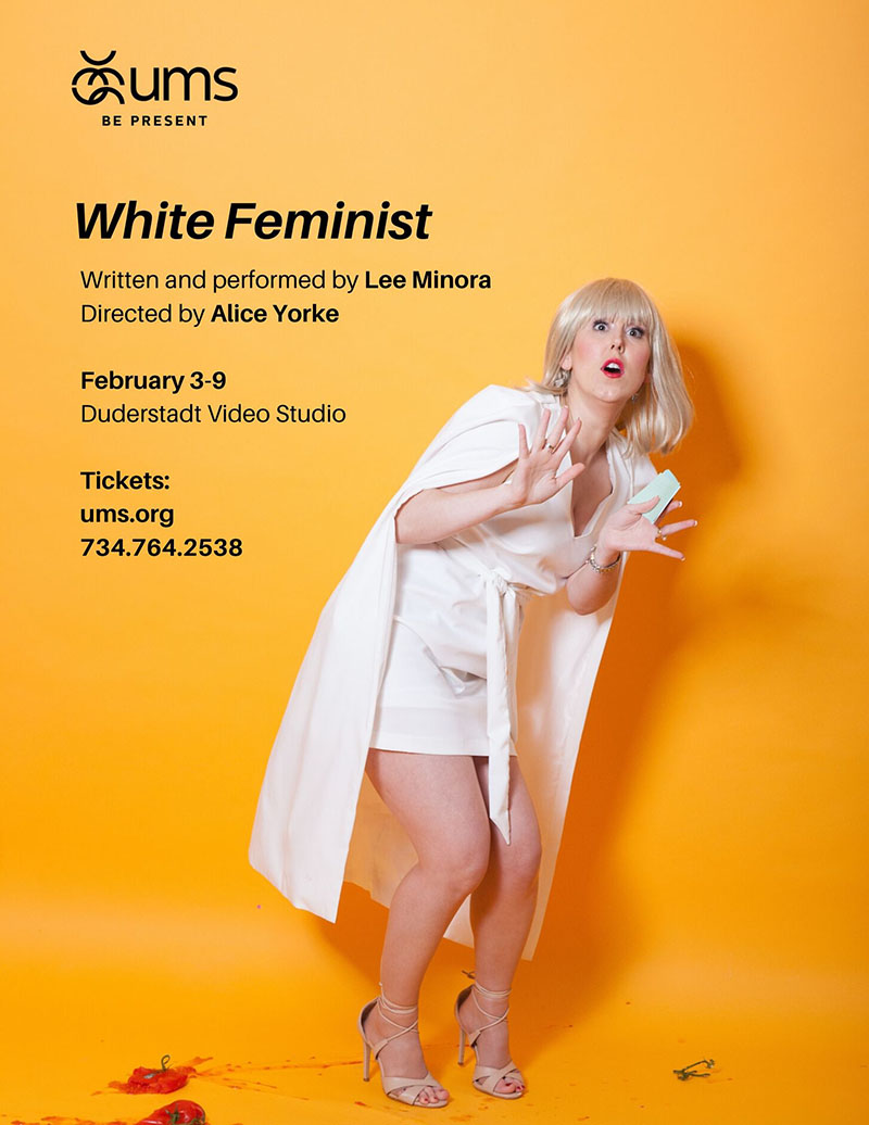 White Feminist Poster