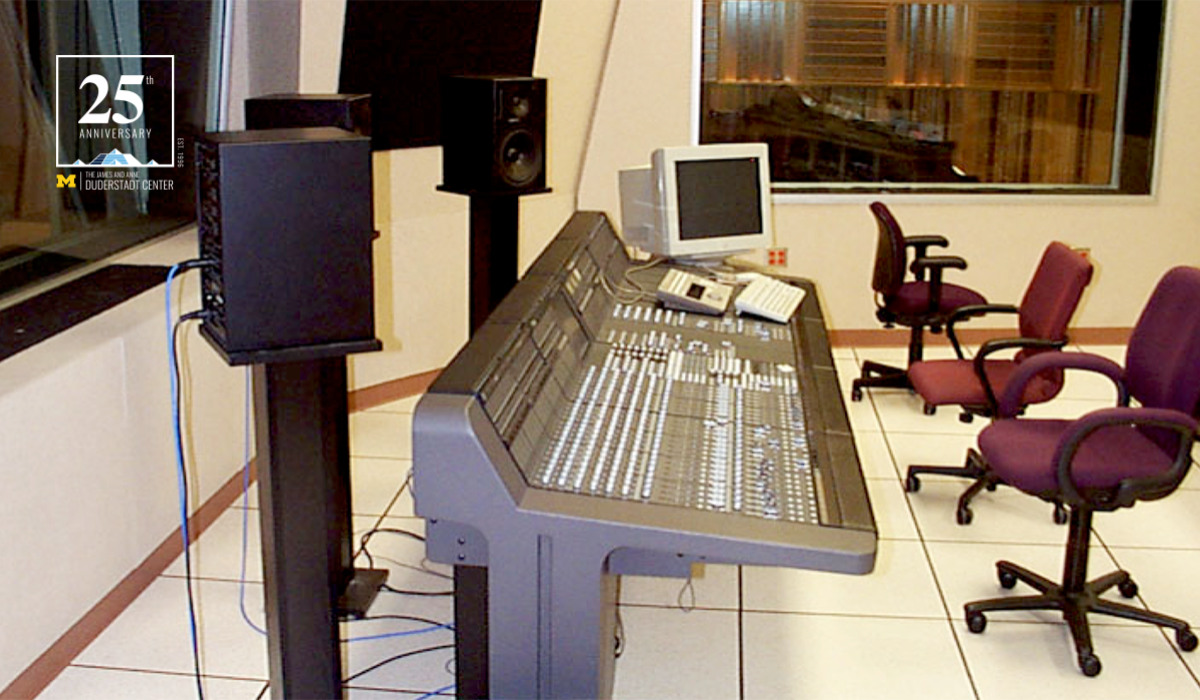 photo of Audio Studio A, circa 1997