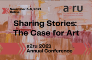 image of the a2ru 2021 National Conference program schedule