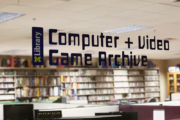 Image of the Computer and Video Games Archive sign