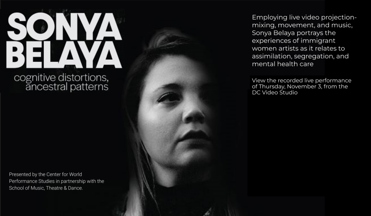 Image of Sonya Belaya performance notice