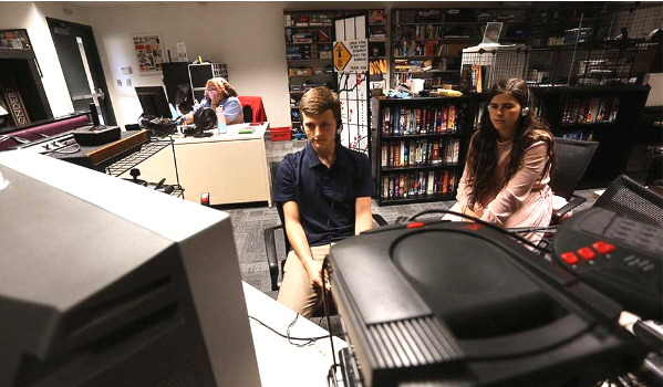 The Computer Video Game Archive in the Shapiro Undergraduate Library