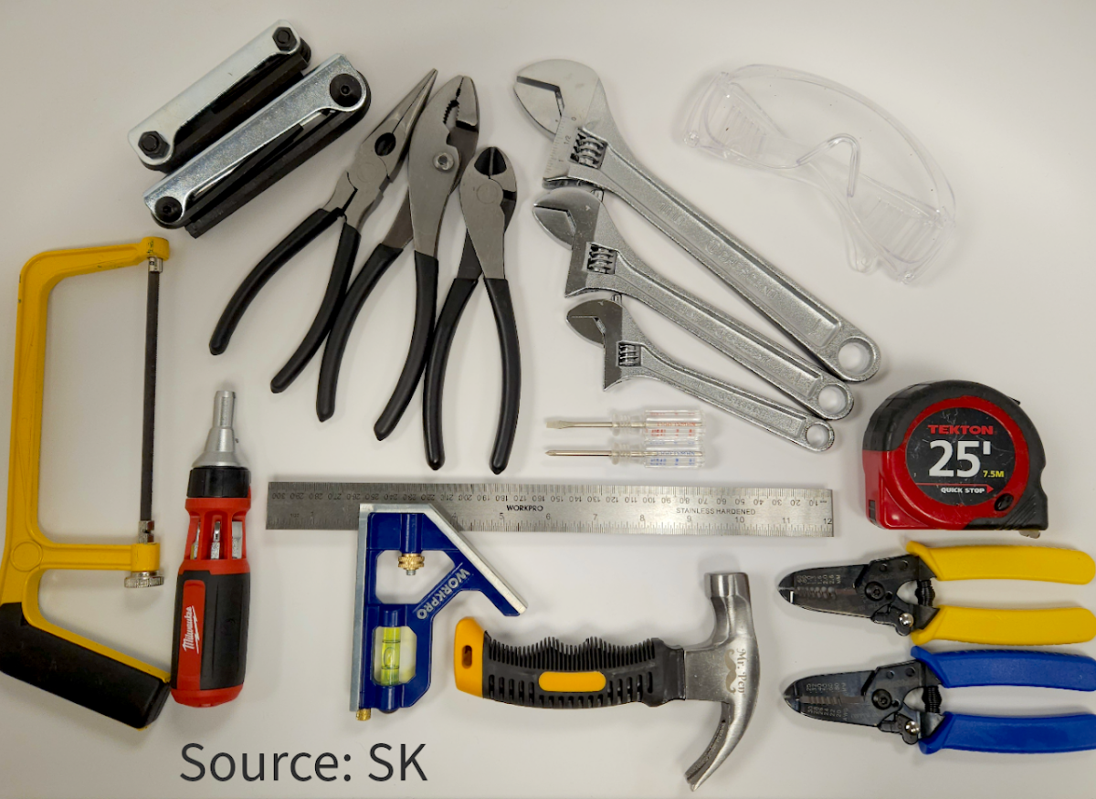 Hand tools available from DMC Fabrication Underground - via the NCTC service