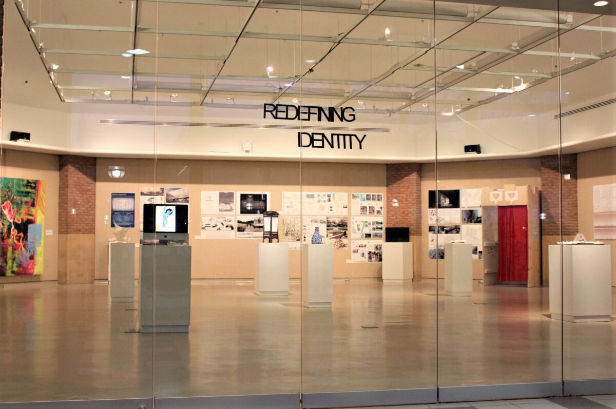 Image of the "Redefining Identity" Exhibit in the DC Gallery (2017)