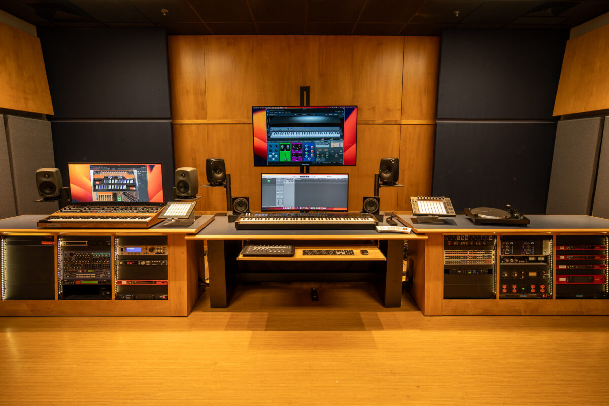 Audio Studio C interior