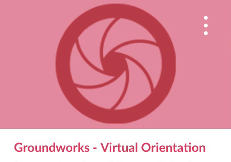 Groundworks Virtual Orientation logo