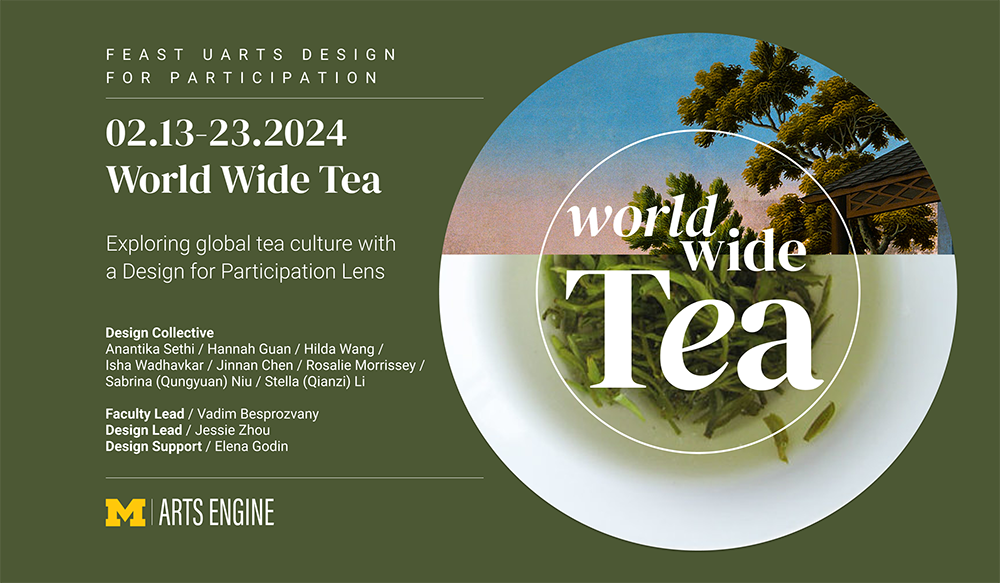 Poster for World Wide Tea 02.13 - 23.2024