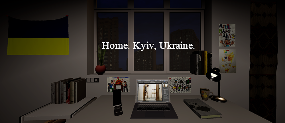 Image of a typical apartment in Kyiv.