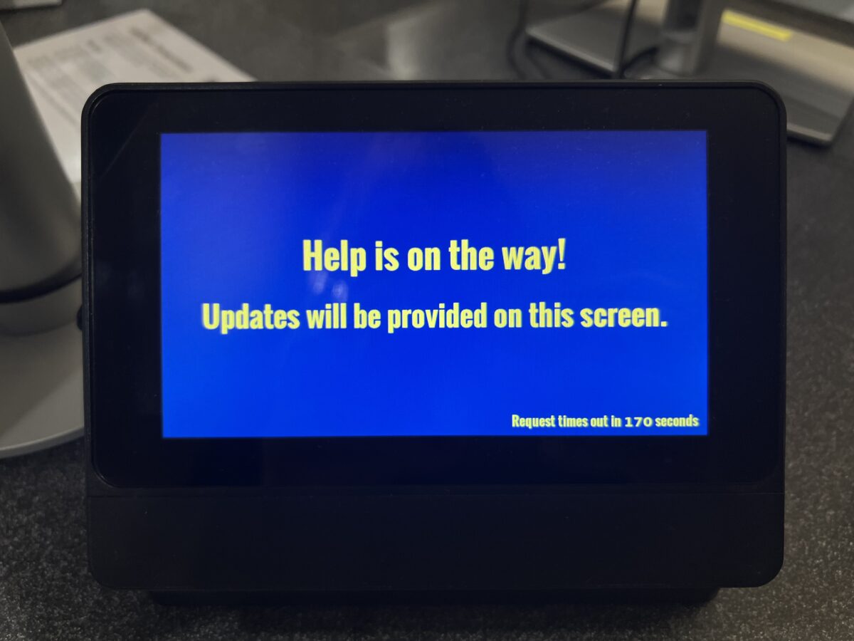 Real-time Notification with Estimated Time on Screen