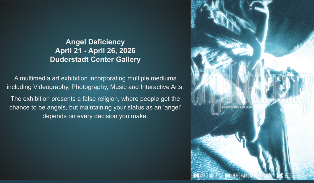 Blue & white ethereal photo of angel sculptures.