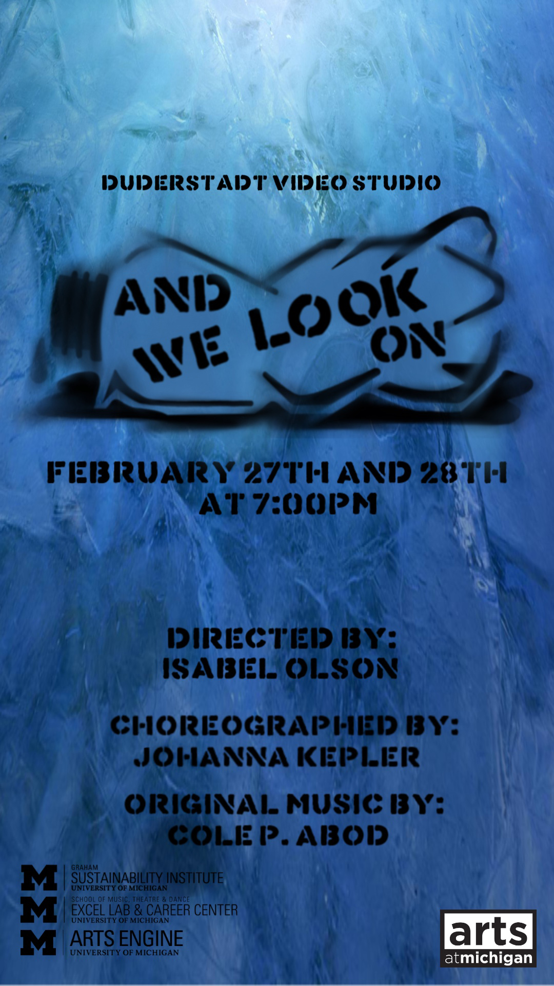 And We Look On Video Poster