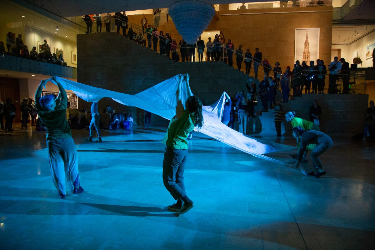 image of 2019 performance at the a2ru Emerging Creatives Summit used for the announcement of the 2022 Summit