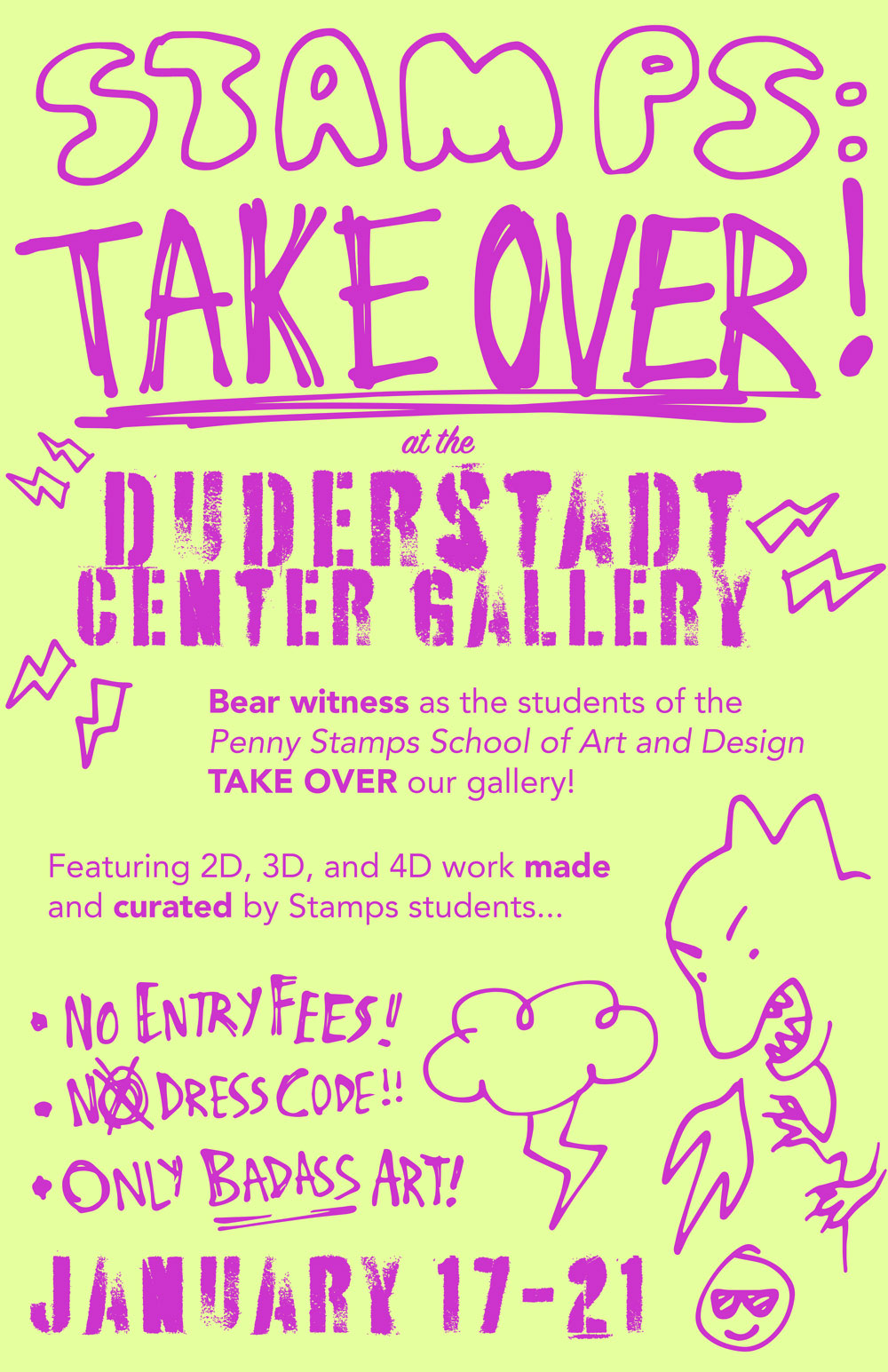 Stamps Take Over the DC poster