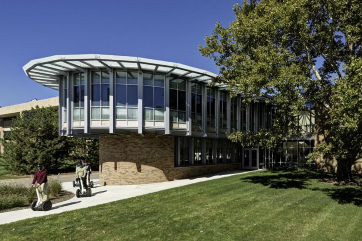 Michigan Memorial Phoenix Project exterior courtesy of Lord-Aeck-Sargent, architects, and Architect Magazine