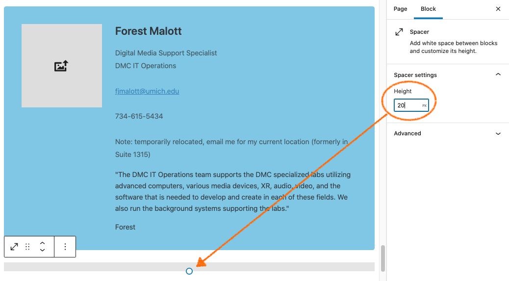 Screenshot of "Attempt Block Recovery" process 3 of 3