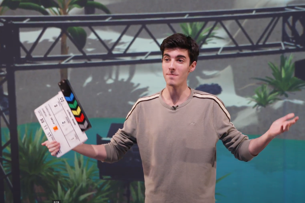 Image of still frame from "Welcome to Virtual production"