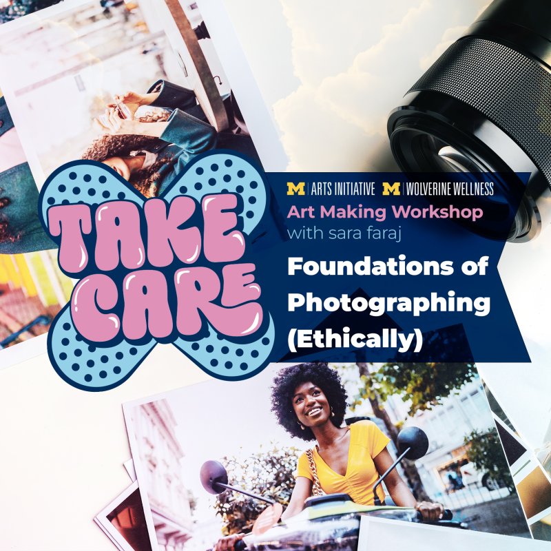 Take Care Photography workshop poster