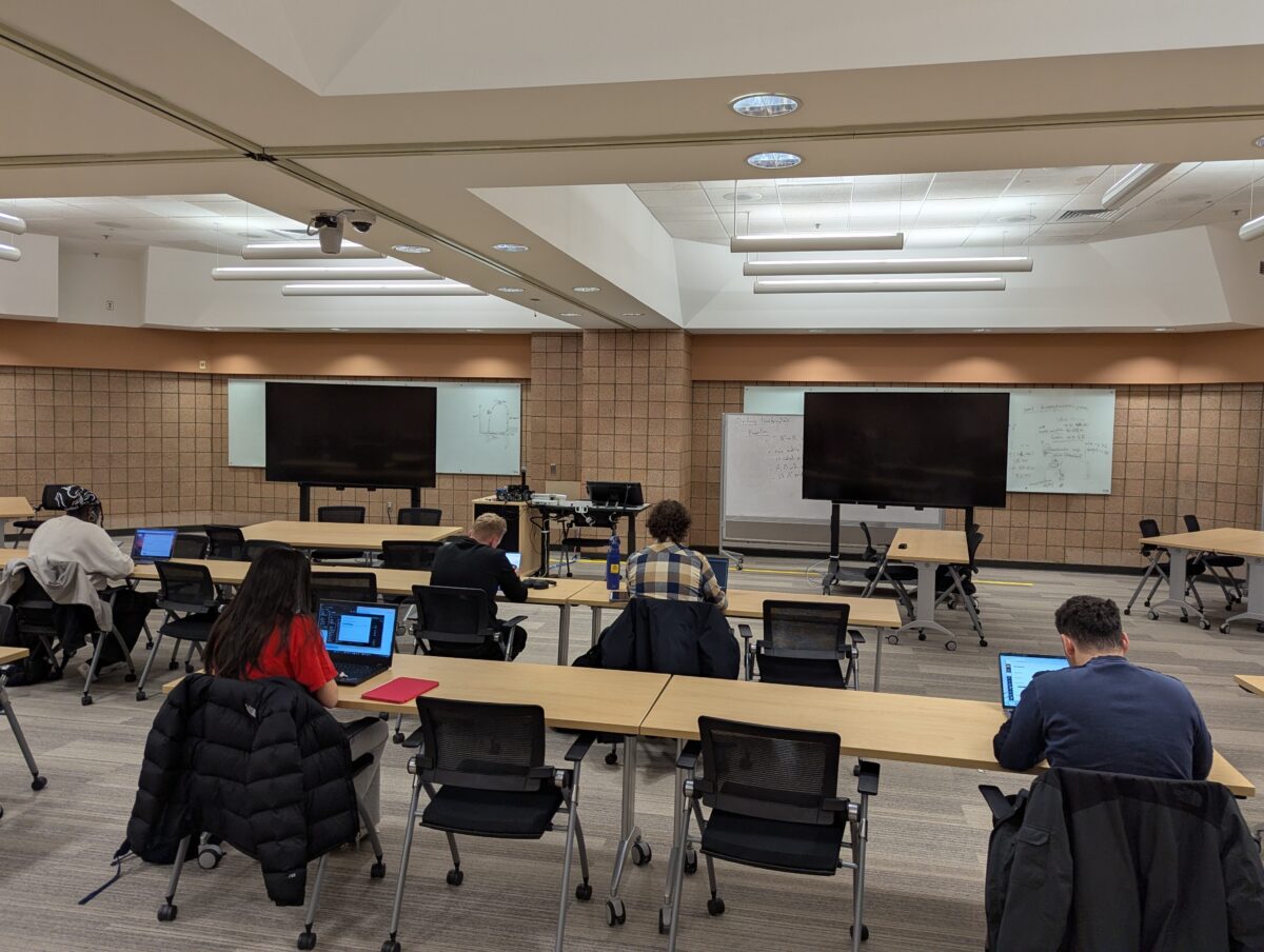 Room 3336 is generally used for active, team-based learning related to DC technologies.