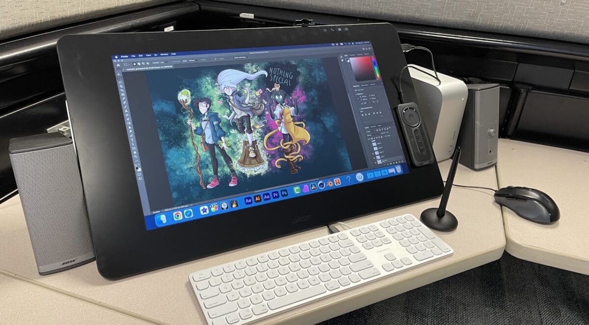 Wacom Cintiq Tablet in Groundworks