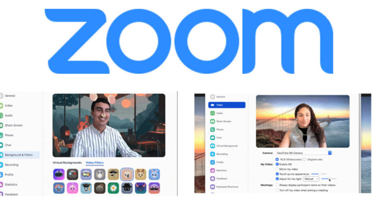 Zoom meeting interface