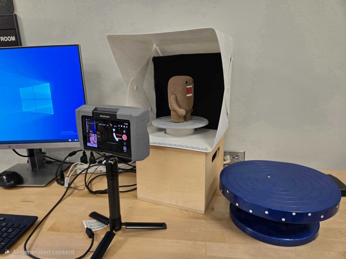 3D scanner in Fabrication Undergroud