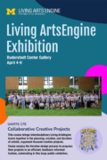 Photo of Living Arts Engine students for 2026 and text.
