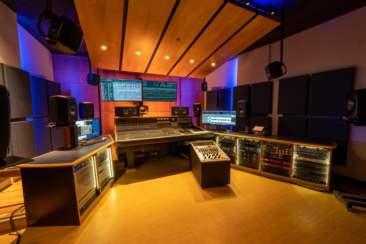 Panoramic view of Studio B