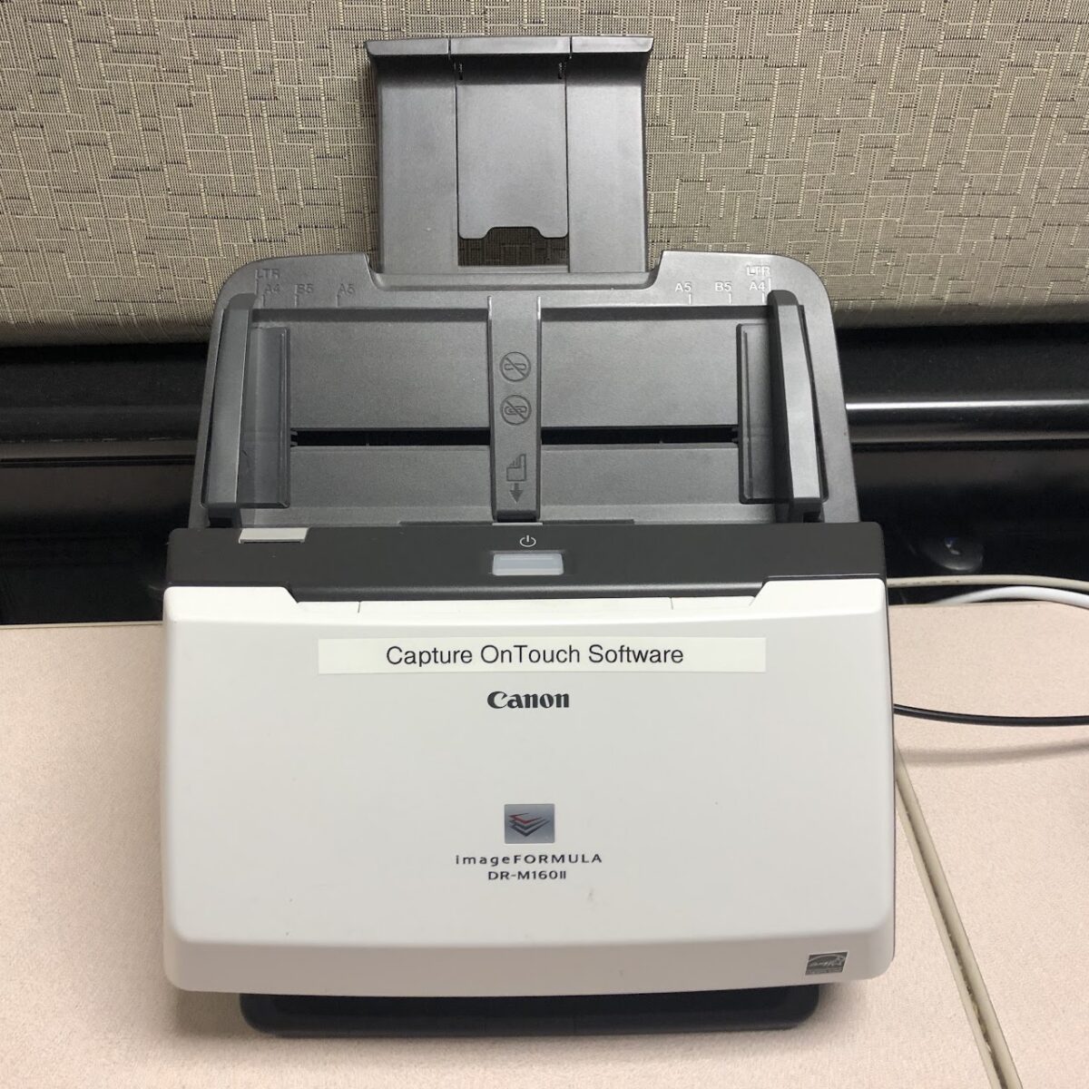 Photo scanner located in groundworks