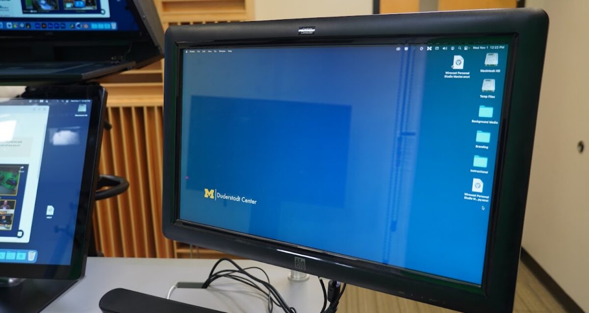 Capture computer at Personal Studio
