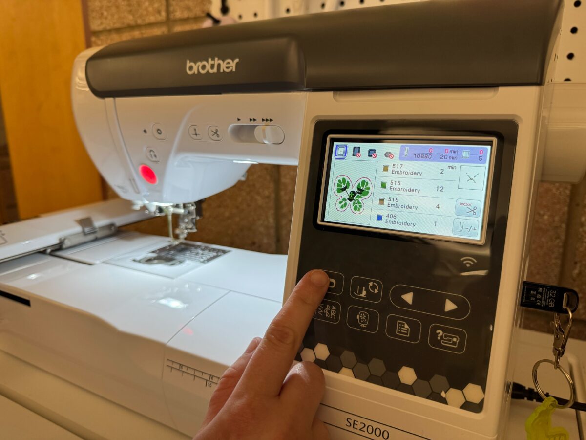 Embroidery Machines at design lab 1