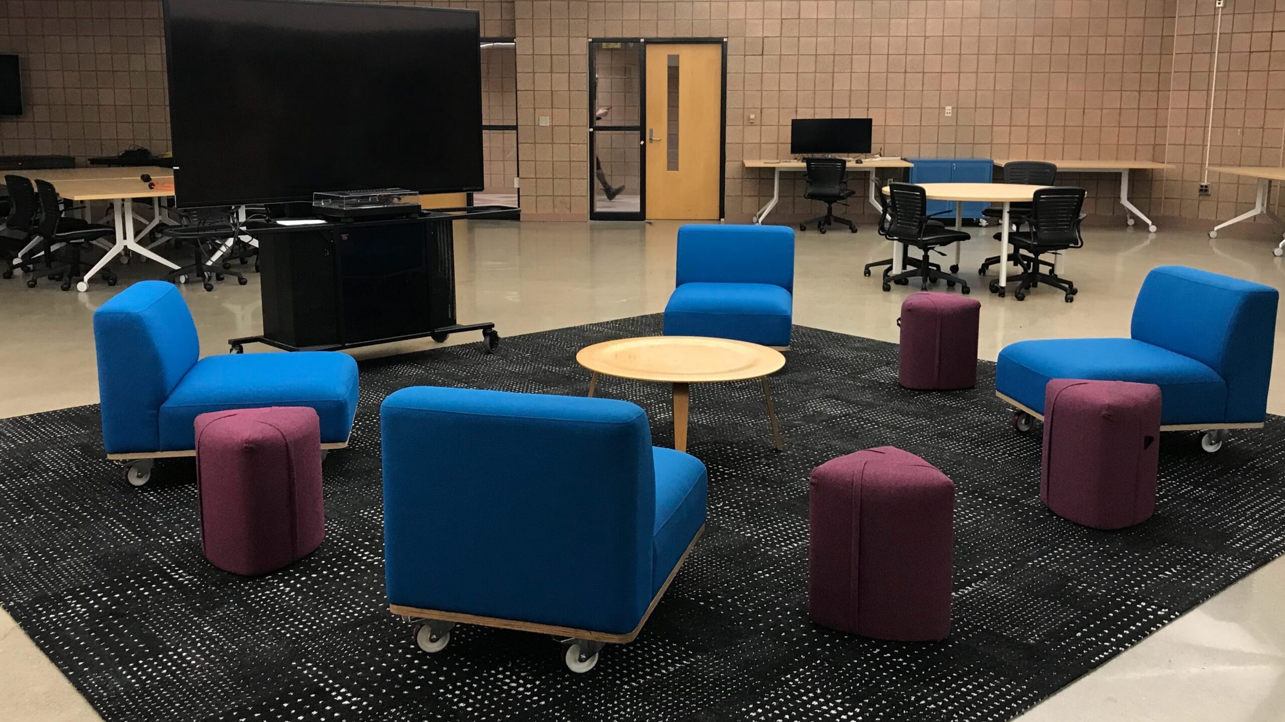 Panoramic view of design lab 2
