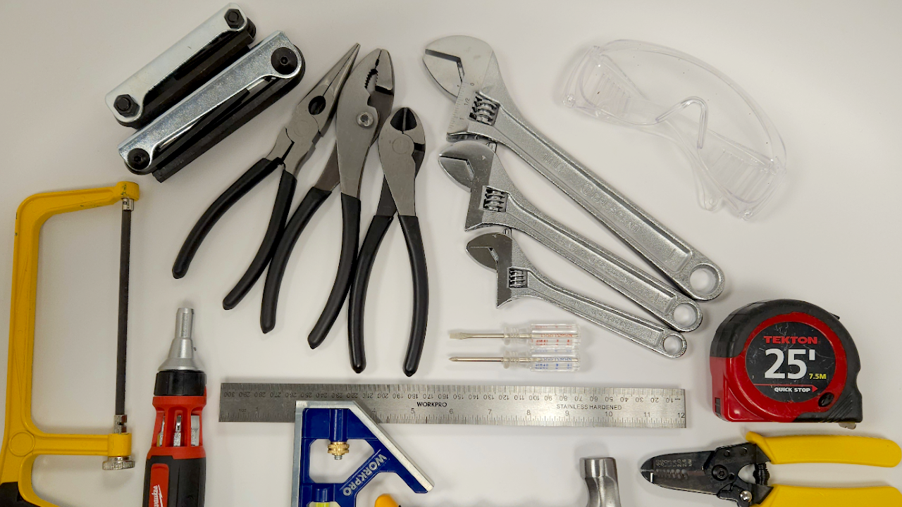 Hand tools available from DMC Fabrication Underground - via the NCTC service