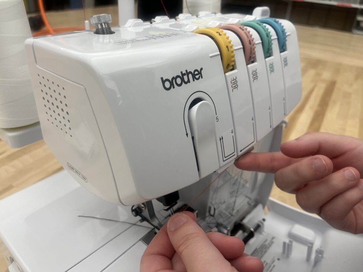 The Brother Serger Sewing Machine at Design Lab 1