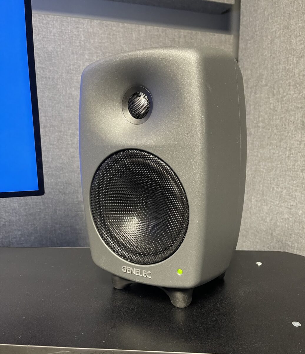 Genelec 8330A Speakers in multimedia room