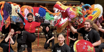 Dancing with the dragon performance crew